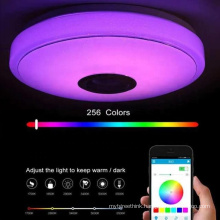 Intelligent BT music lamp WiFi modern simple children's room study bedroom lamp LED ceiling lamp